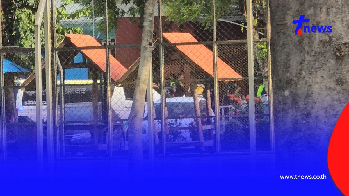 2 นักเรียนชาย-หญิง โรงเรียนดังย่านสายไหม พลัดตกอาคารเรียน