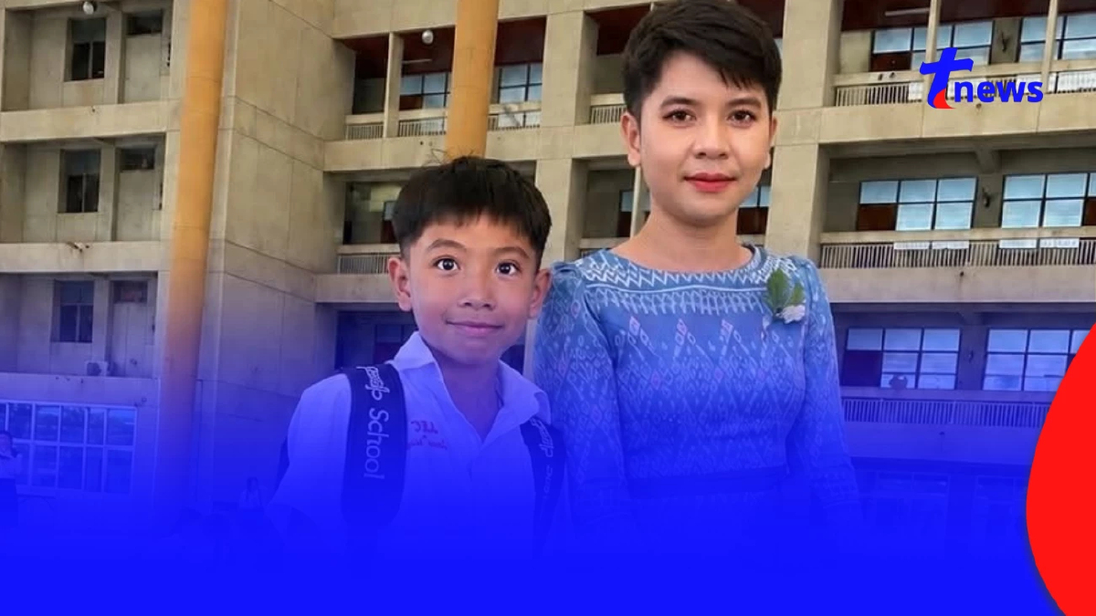 ทำถึงเกิน พ่อสวมชุดไทย-ส้นสูง ขอรับบทแม่ 1 วัน ชาวเน็ตแห่ชมสนั่น