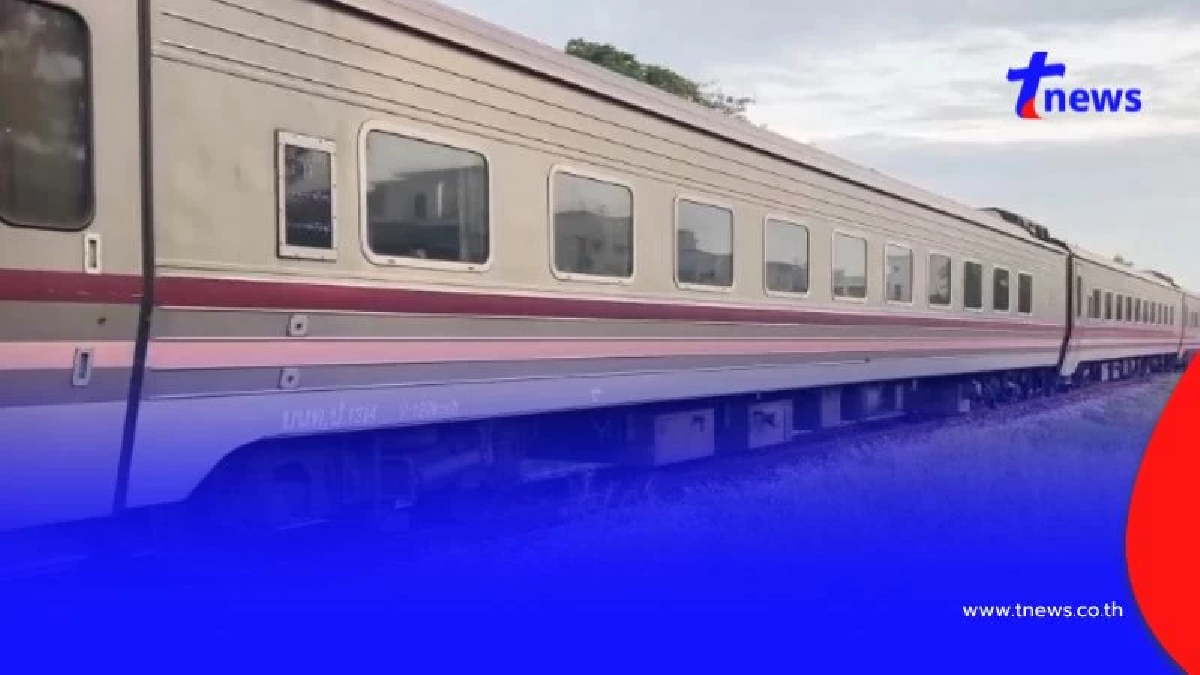 สลด! รถไฟด่วนพิเศษเฉี่ยวชายวัย 84 ดับ ขณะข้ามจุดลักข้ามใกล้สถานี
