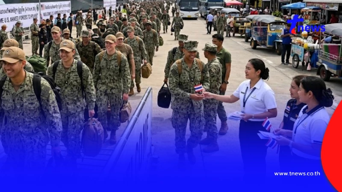 คึกคักแน่ ทัพสหรัฐฯ กว่า 5,000 นาย จ่อขึ้นฝั่งภูเก็ตพักผ่อน 5 วัน
