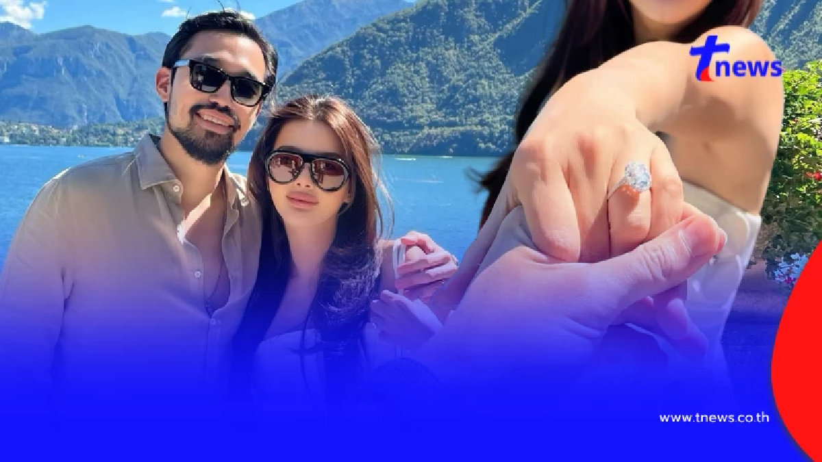 เซย์เยส ดิว อริสรา ถูกแฟนหนุ่ม วู้ดดี้ ล่ำซำ ขอแต่งงานสุดโรแมนติก