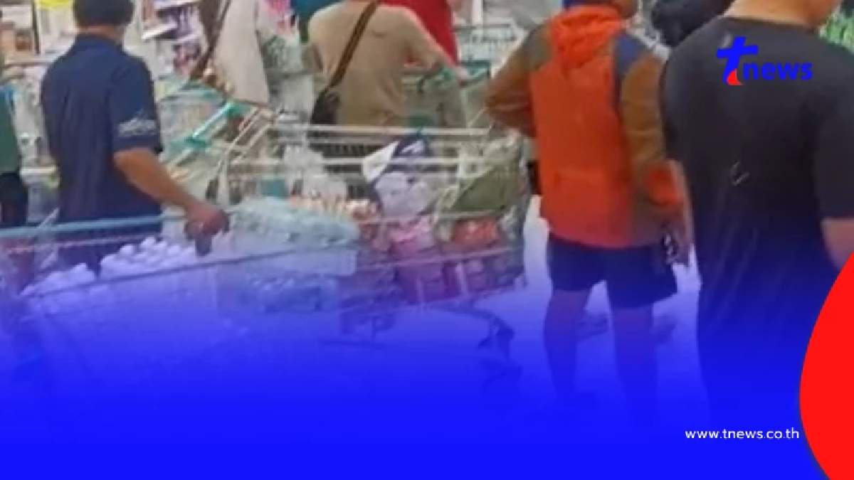 คนกรุงฯต้องรอด แห่ตุนเสบียง สู้ฝนถล่มหนัก น้ำท่วมอ่วม