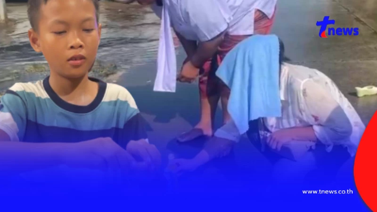 เร่งค้นหา "น้องภูผา" วันที่ 3 หลังถูกกระแสน้ำพัดสูญหาย