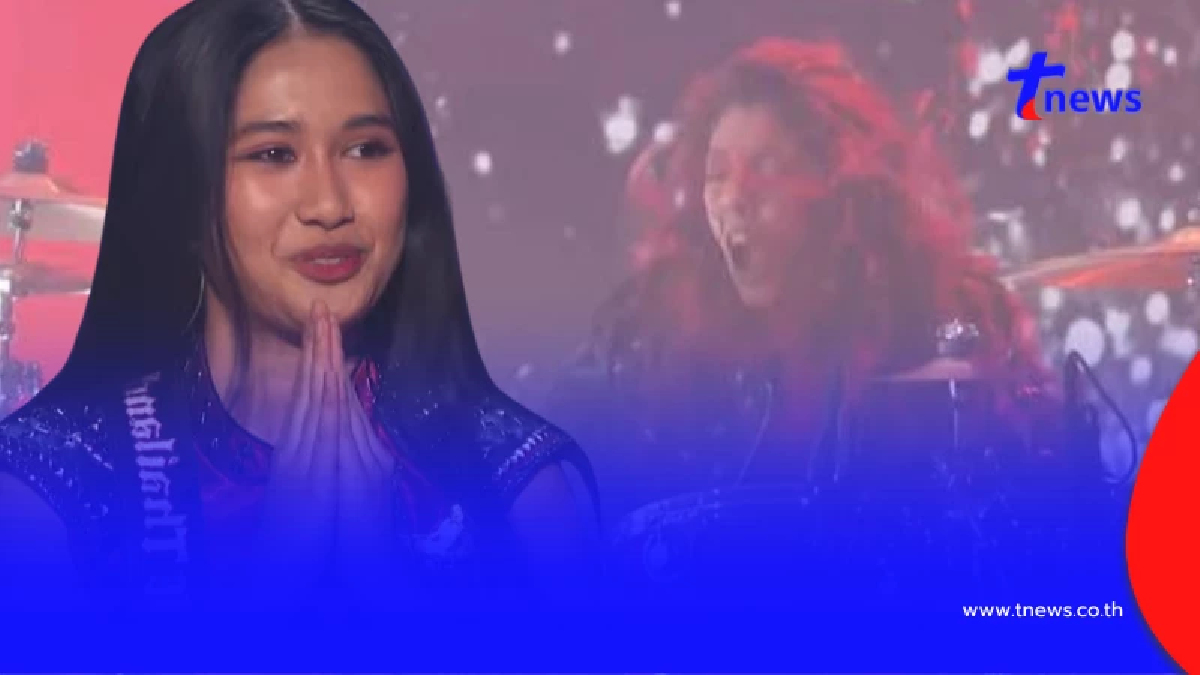 รู้แล้ว มือกลองคือใคร ที่สาดความมันส์ไปพร้อม "น้องเนเน่" ใน AGT