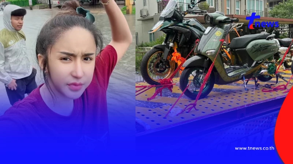 นัส จุฑารัตน์ โพสต์สวนโดนคนขำ ขนรถ 7 คันหนีน้ำ ก่อนล่าสุดท่วมอ่วม