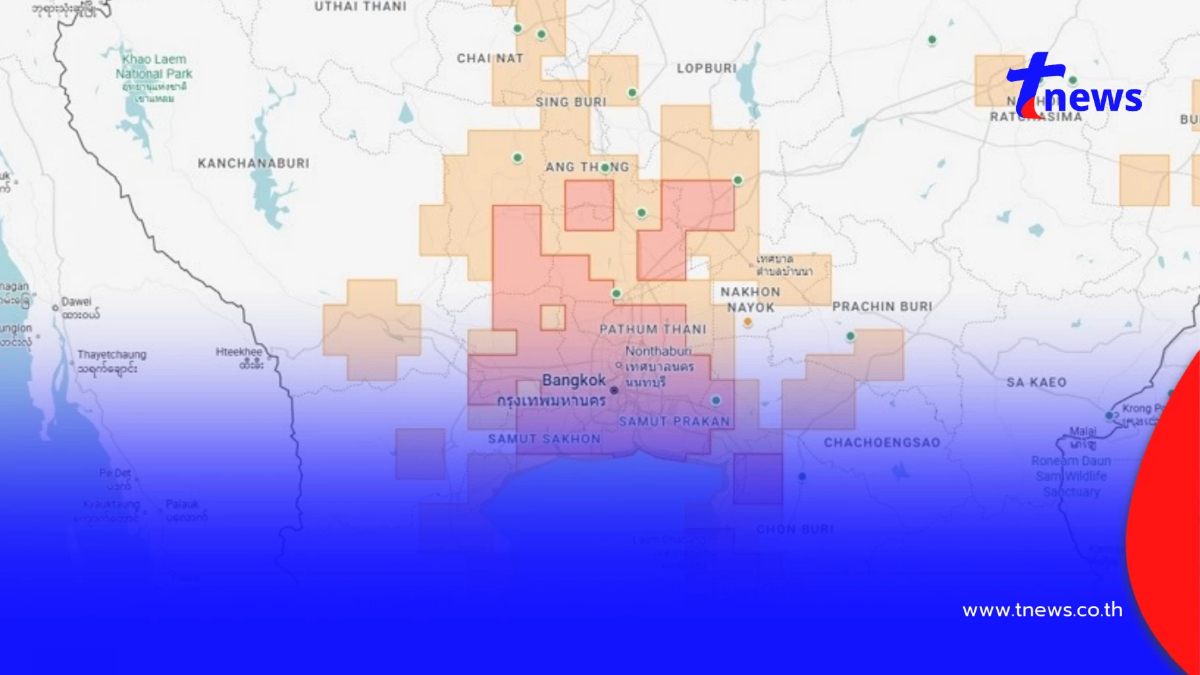 Google Flood Hub วิเคราะห์ข้อมูล จังหวัดพื้นที่สีแดง เสี่ยงน้ำท่วมฉับพลัน