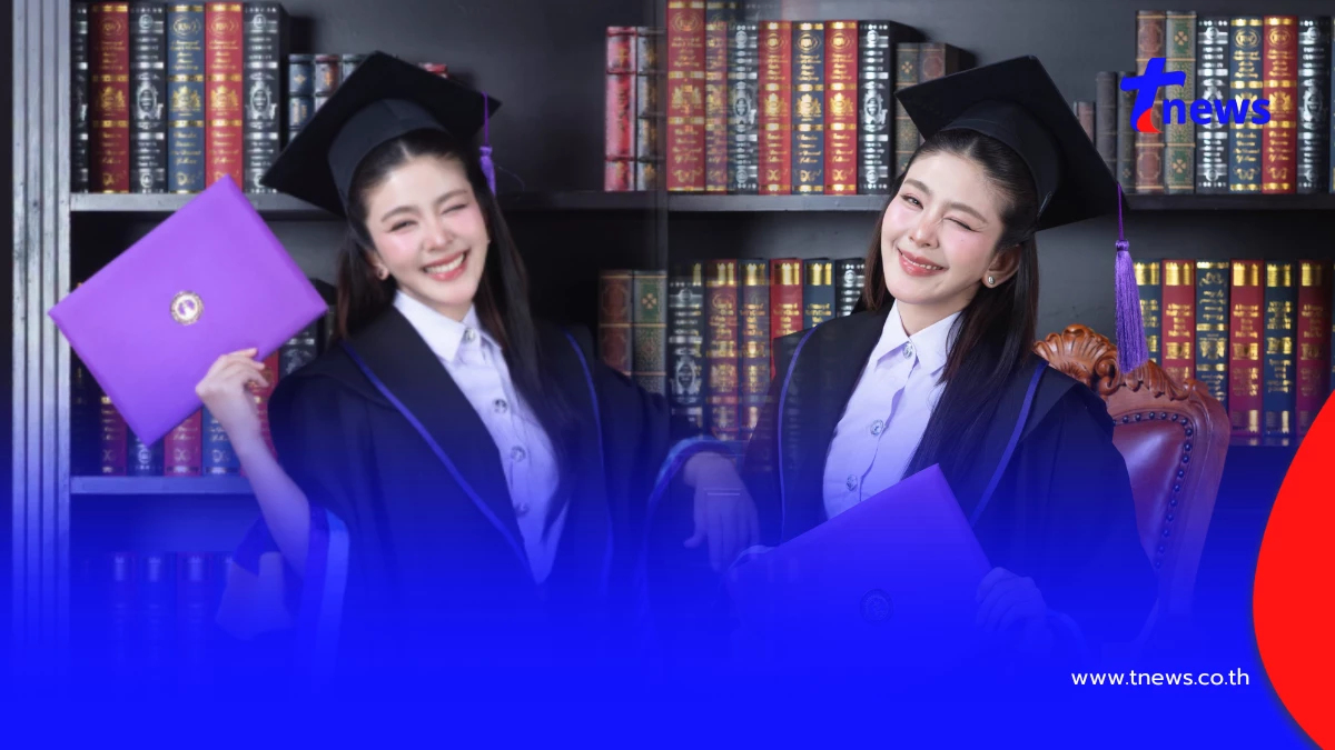 สวย ครบ เครื่อง หนูนา หนึ่งธิดา คว้าปริญญาโท ม.ธุรกิจบัณฑิตย์