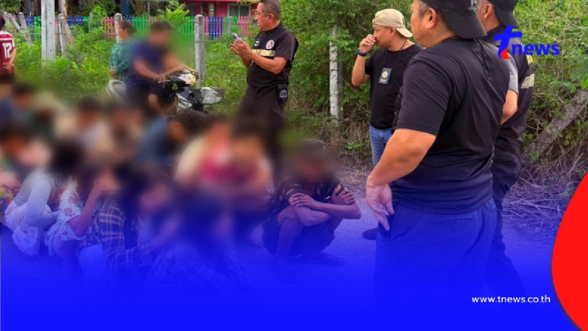 สกัดจับกระบะขน 17 แรงงานข้ามชาติ ซิ่งแหกตำรวจข้ามจังหวัด