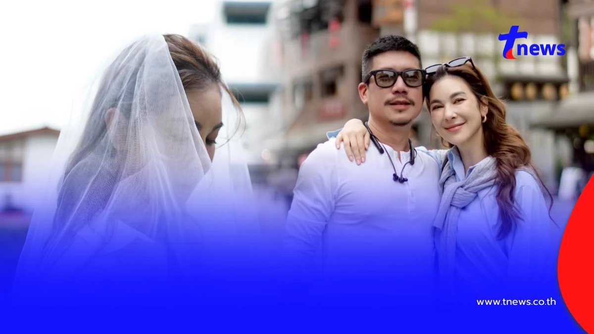 แฟนๆลุ้นหนักมาก แบงค์ พชร ลงภาพ โบว์ เบญจวรรณ ในลุคเจ้าสาว