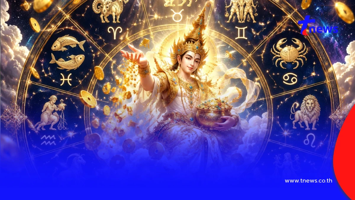 ถึงคิวรวย เปิดอันดับ 5 ราศีโชคใหญ่พุ่งเข้า เงินก้อนใหม่กำลังมา