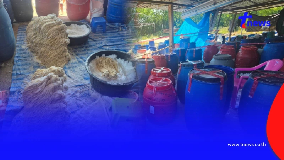 เจอแล้วต้นตอ "ไส้หมูเถื่อน" สภาพสุดยี๊ กระจายส่งร้านไส้กรอก