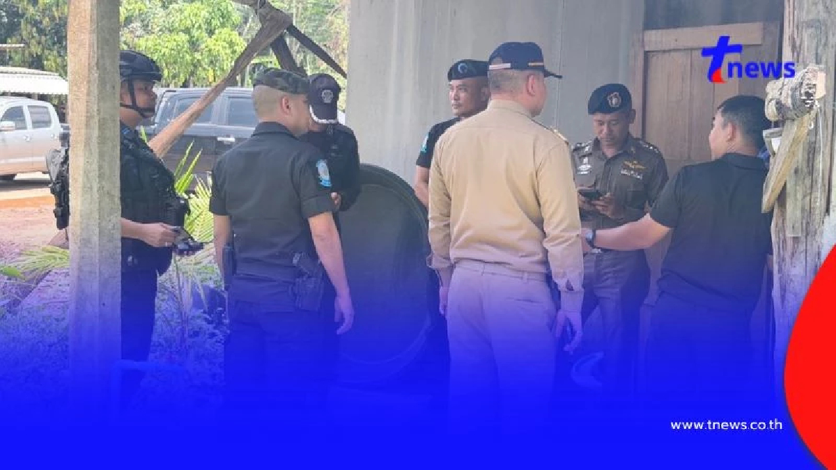 ช็อก! บุกค้นบ้านนราธิวาส เจอ M16-ระเบิด-กระสุนซุกเพียบ