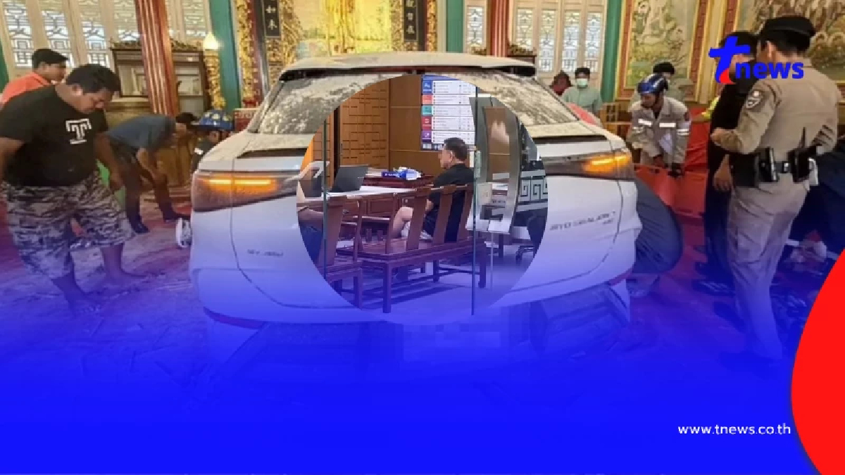 ถึงว่า รถ BYD พุ่งชนคนในศาลเจ้า เปิดอายุคนขับ รู้สาเหตุยิ่งตกใจ